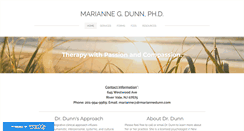 Desktop Screenshot of drmariannedunn.com